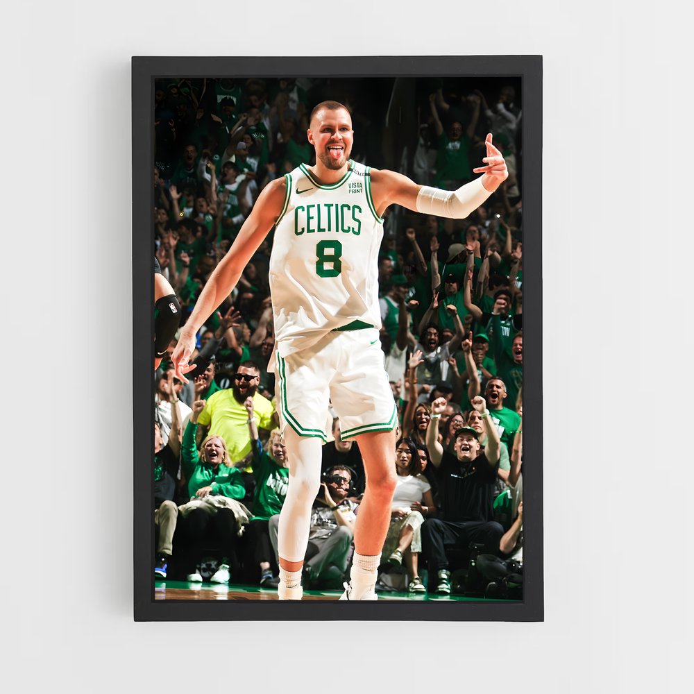 Poster Kristaps porzingis – affiche Basketball (vue 2)
